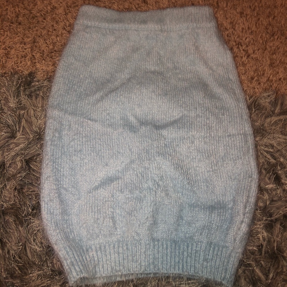 Fuzzy skirt